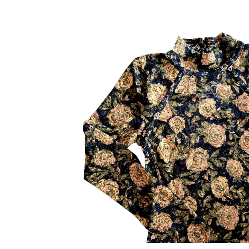 FREE PEOPLE LYRIC FLORAL new SZ XL B2