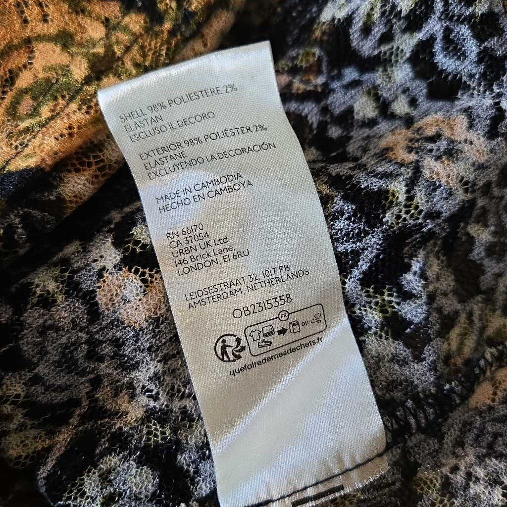 FREE PEOPLE LYRIC FLORAL new SZ XL B2