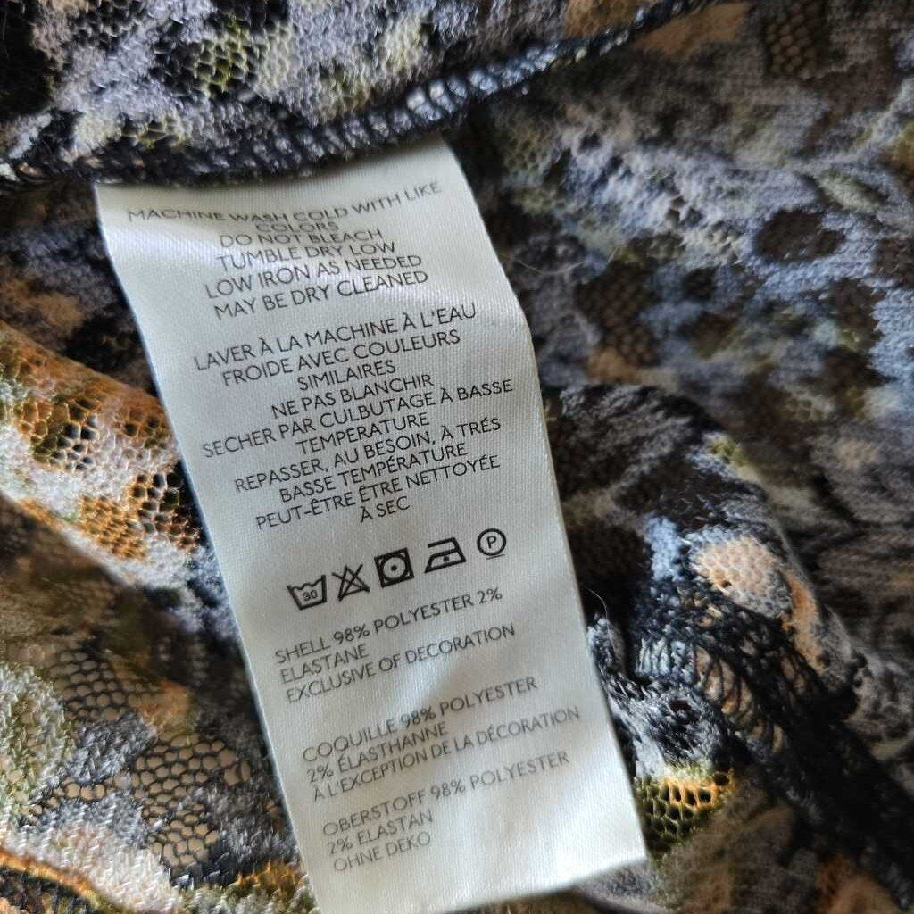 FREE PEOPLE LYRIC FLORAL new SZ XL B2