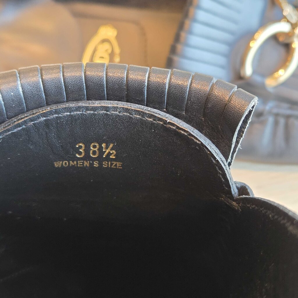 TOD'S MULES SZ 38.5 = 8.5 new 795.00