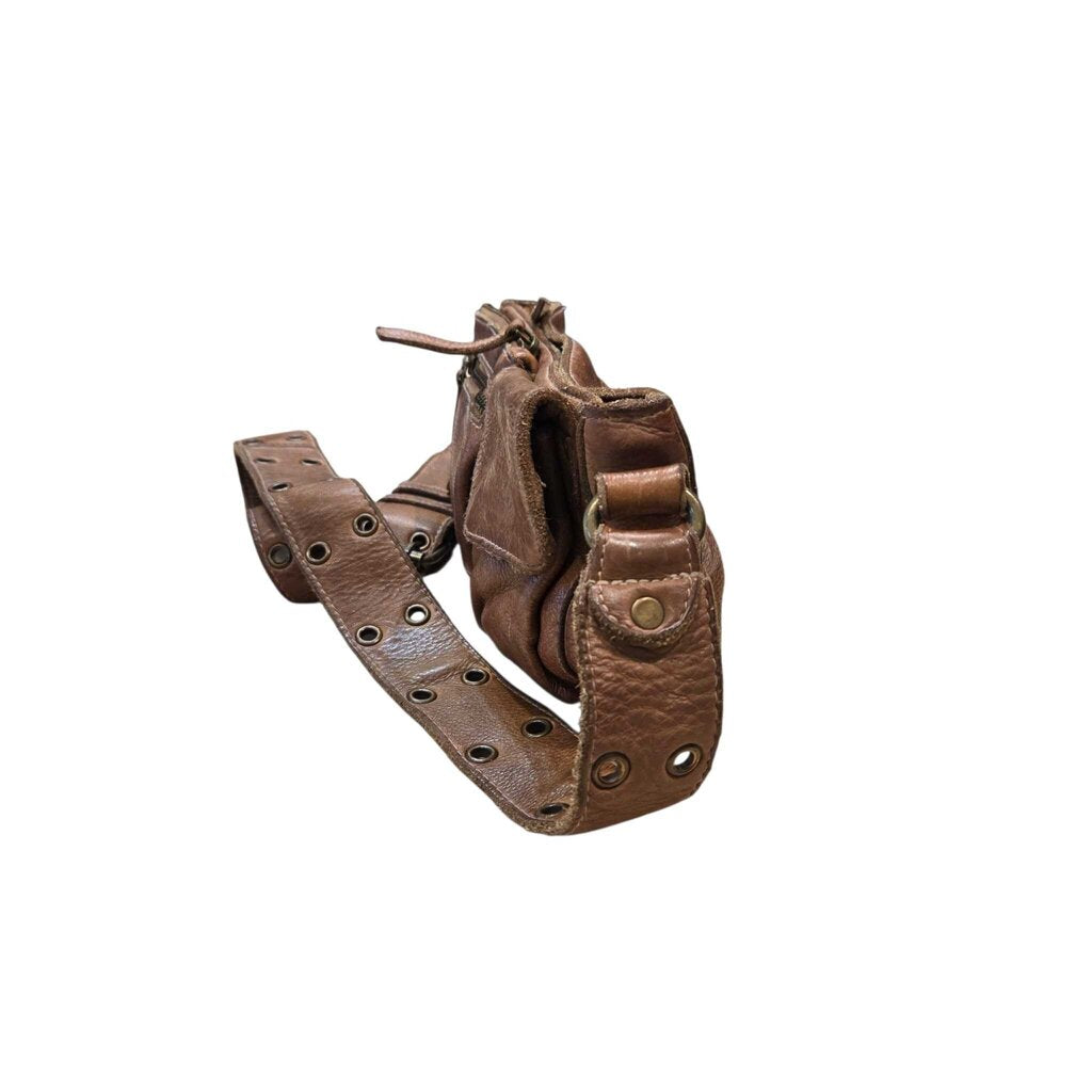 FREE PEOPLE LEATHER SLING BAG