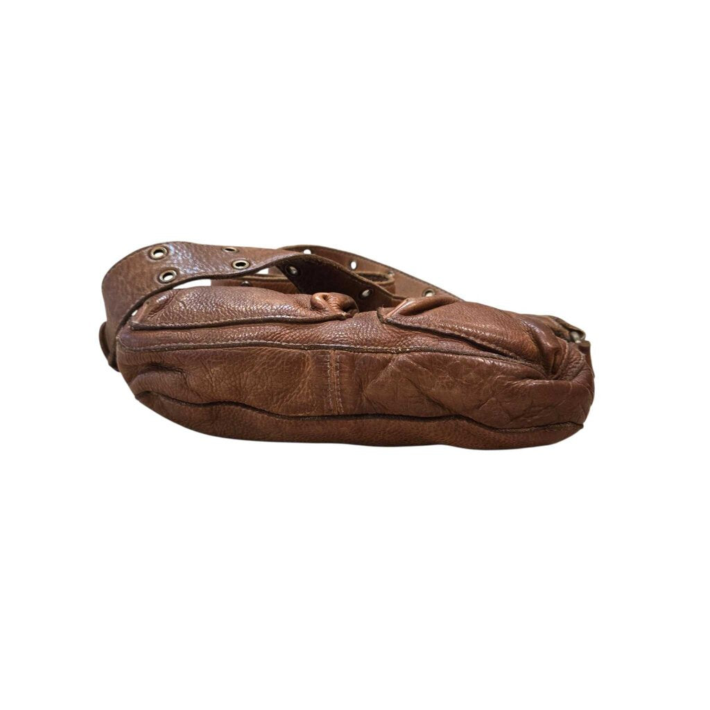 FREE PEOPLE LEATHER SLING BAG