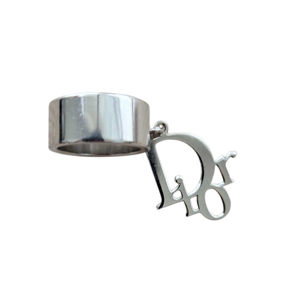 DIOR DANGLE RING SZ 8 fits 7.5