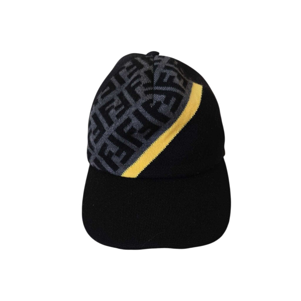 FENDI knit FF ZUCCA BALL CAP unisex