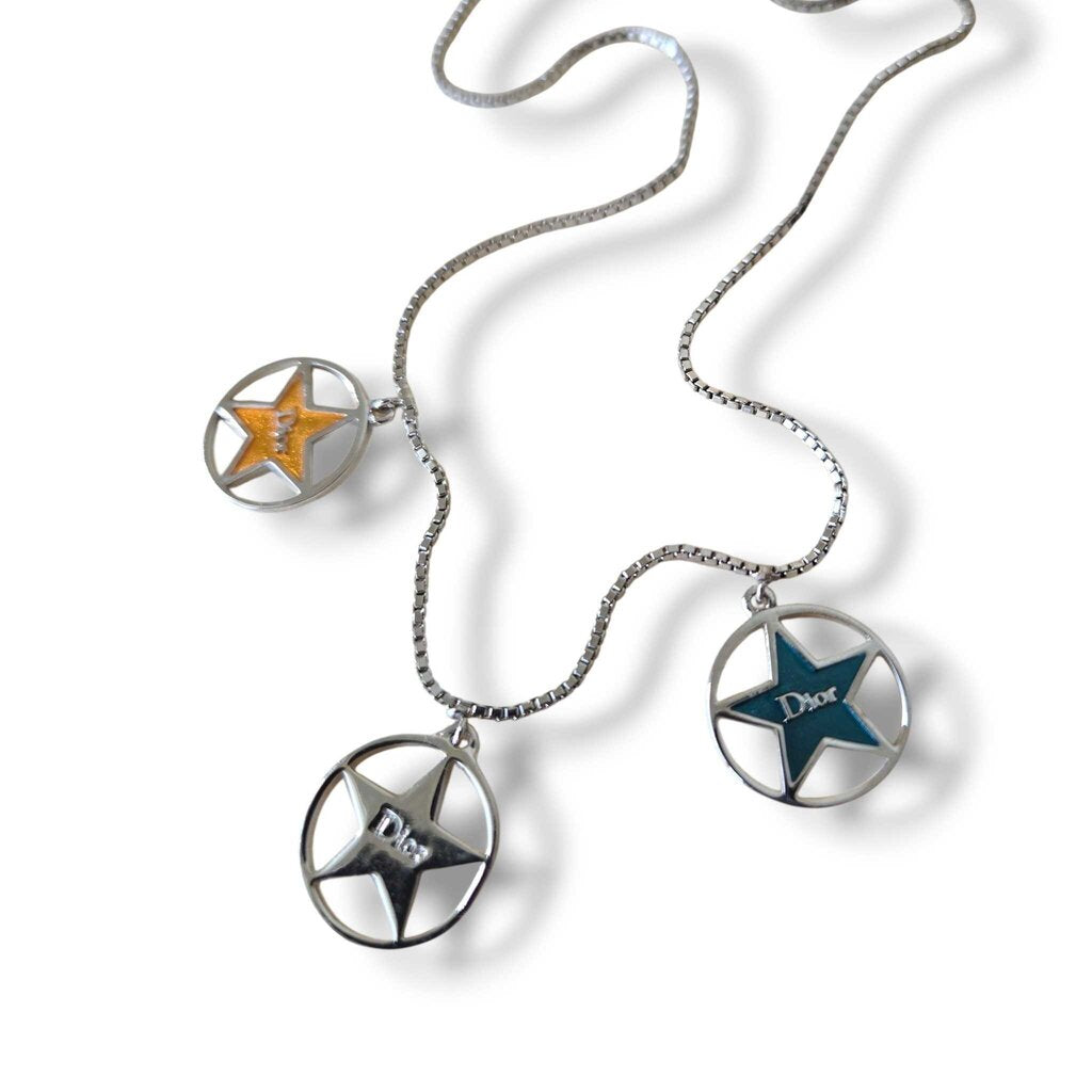 CHRISTIAN DIOR CHARM NECKLACE