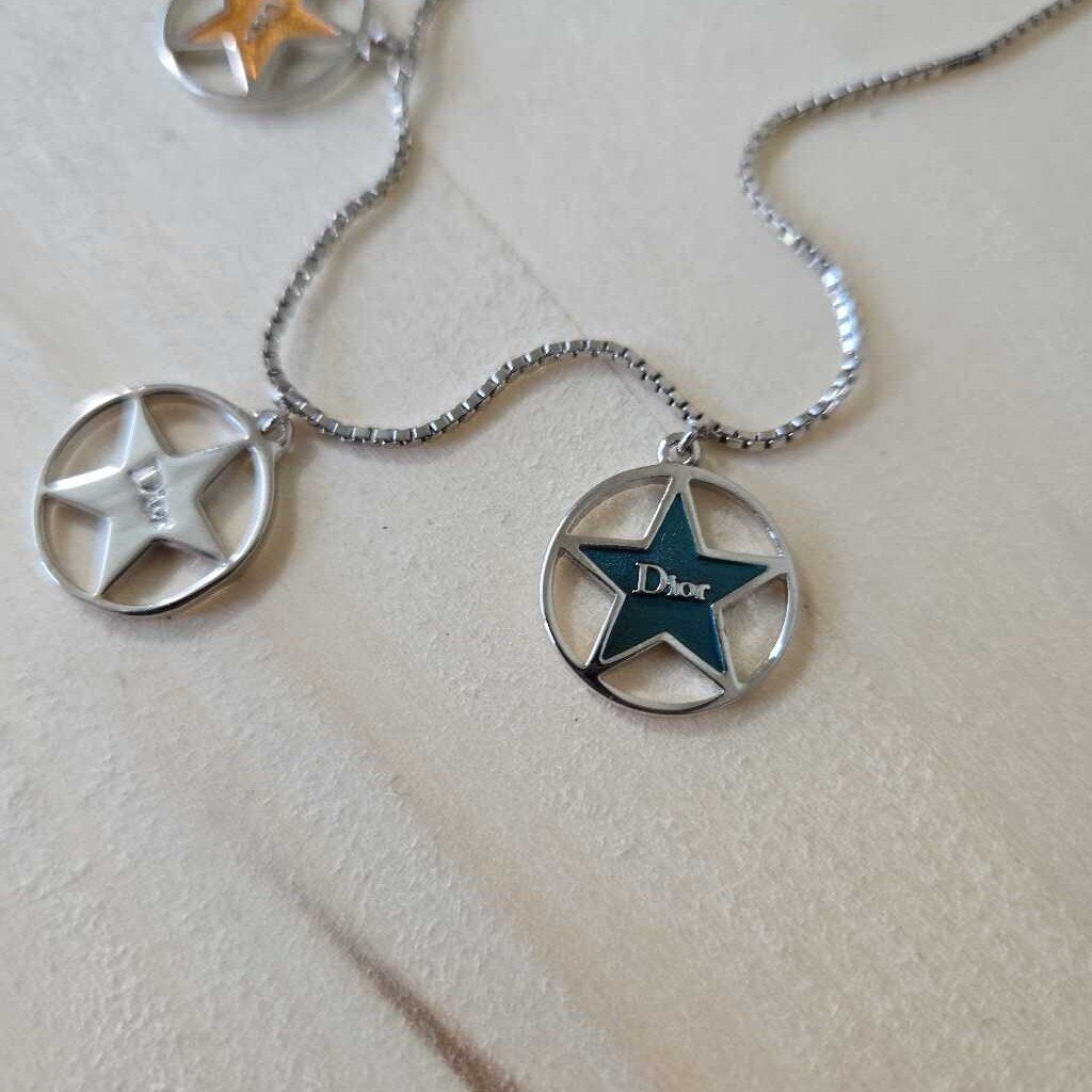 CHRISTIAN DIOR CHARM NECKLACE
