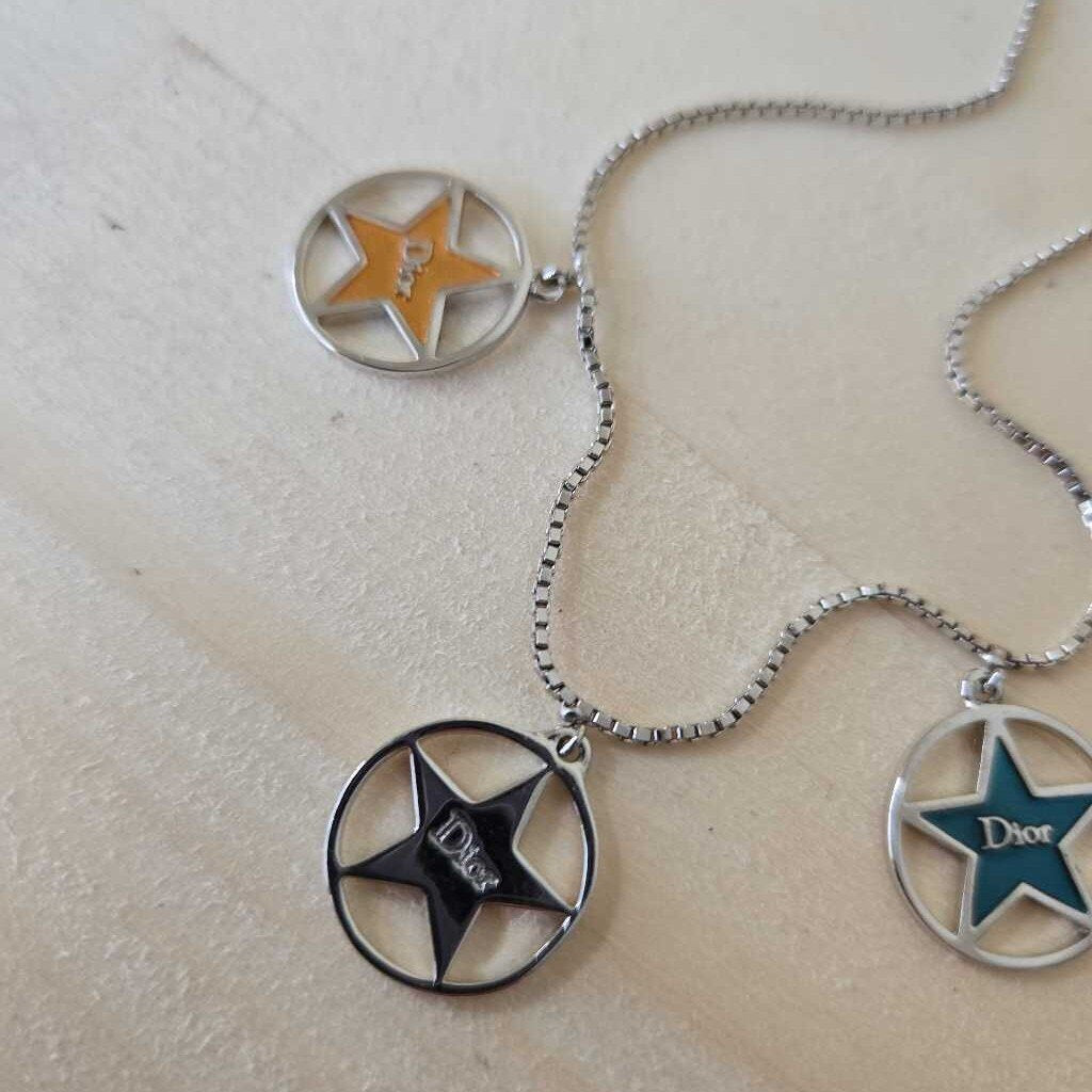 CHRISTIAN DIOR CHARM NECKLACE