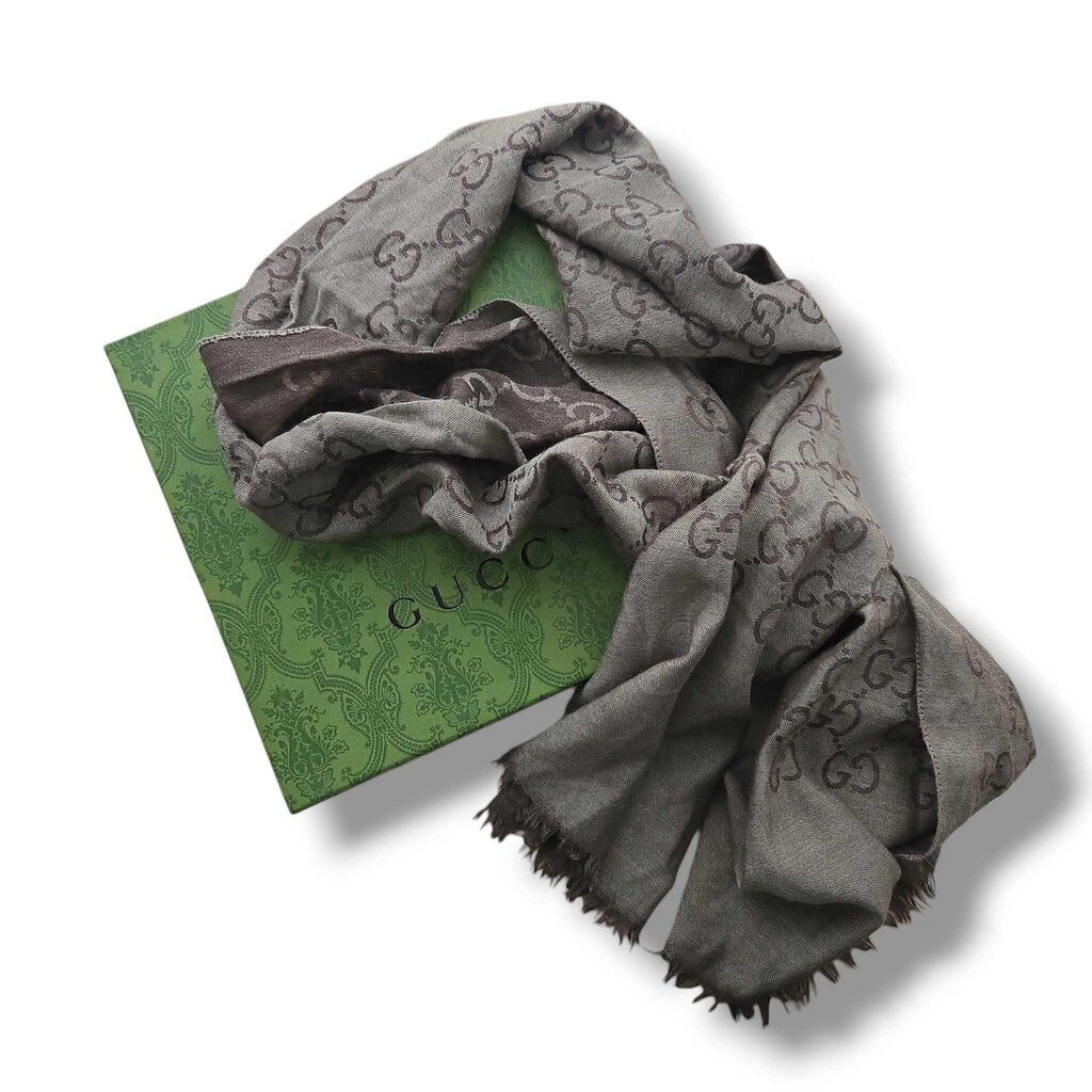 GUCCI GG SCARF browns