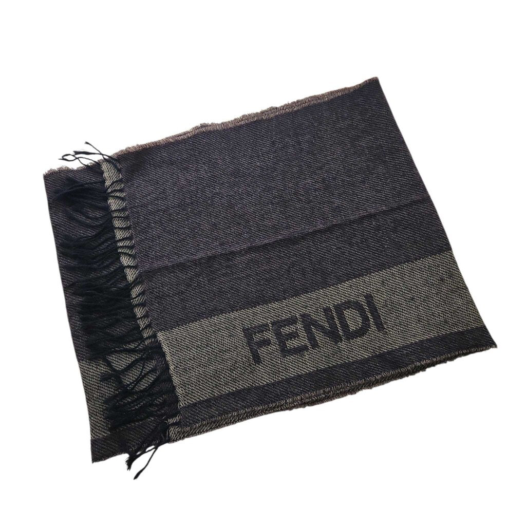 FENDI WOOL SCARF unisex