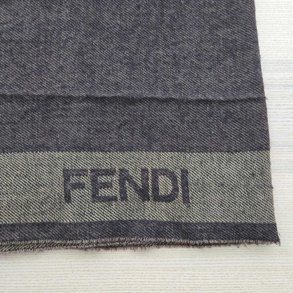 FENDI WOOL SCARF unisex