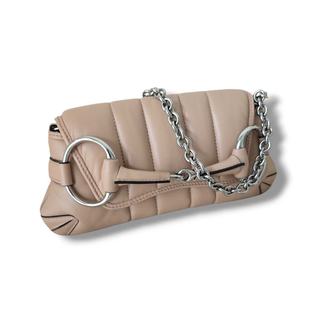 GUCCI LAMBSKIN HORSEBIT CHAIN bag