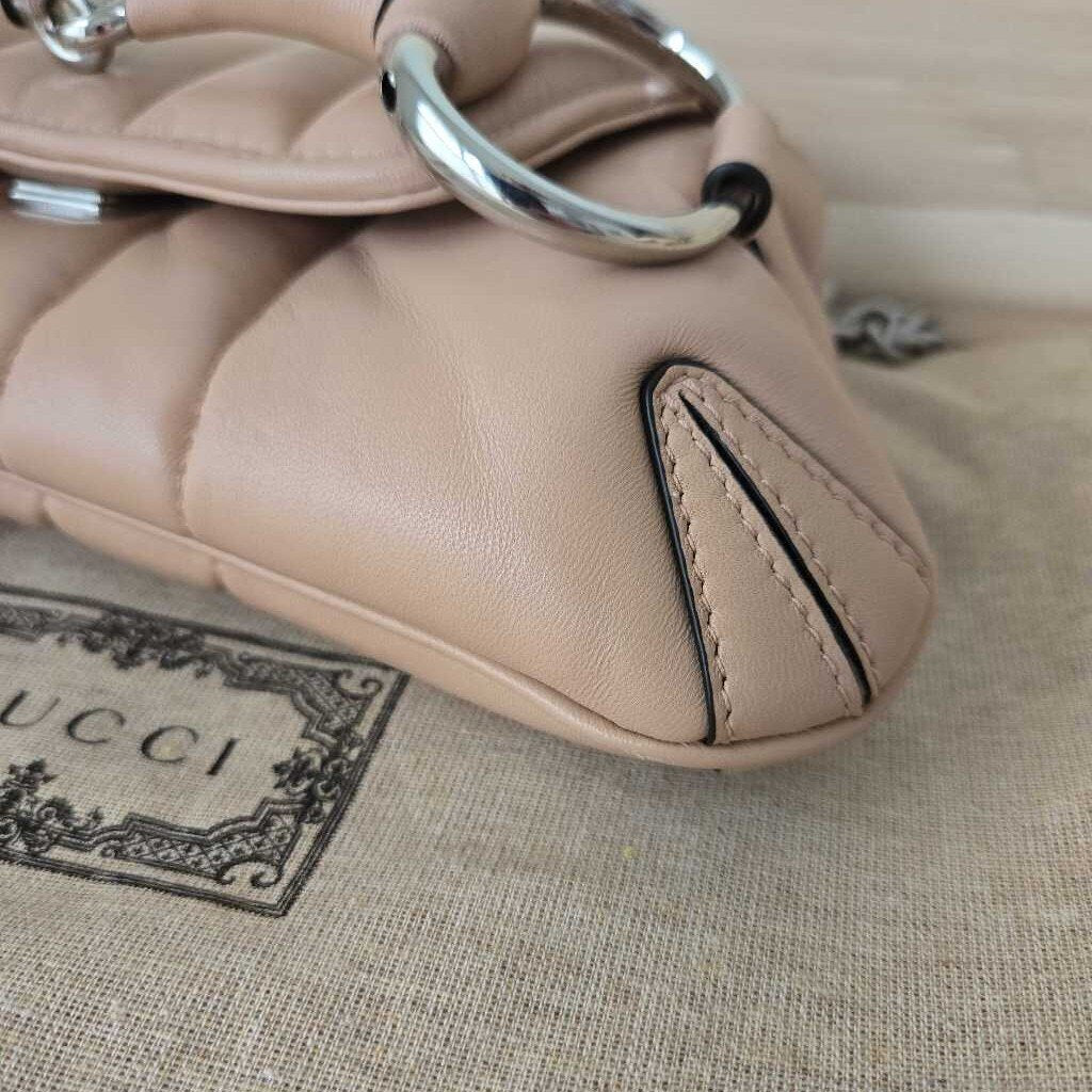 GUCCI LAMBSKIN HORSEBIT CHAIN bag