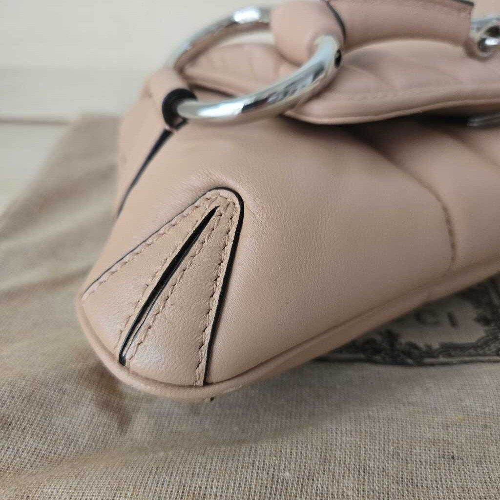 GUCCI LAMBSKIN HORSEBIT CHAIN bag