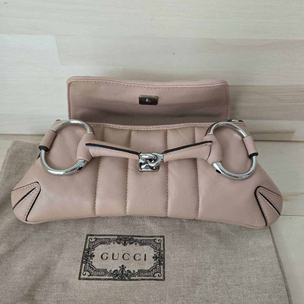 GUCCI LAMBSKIN HORSEBIT CHAIN bag