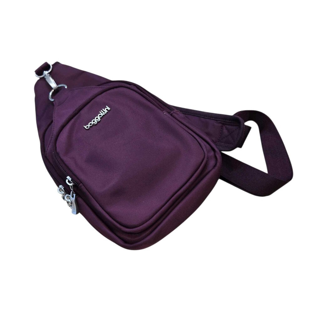 BAGGALLINI CENTRAL PARK sling PLUM