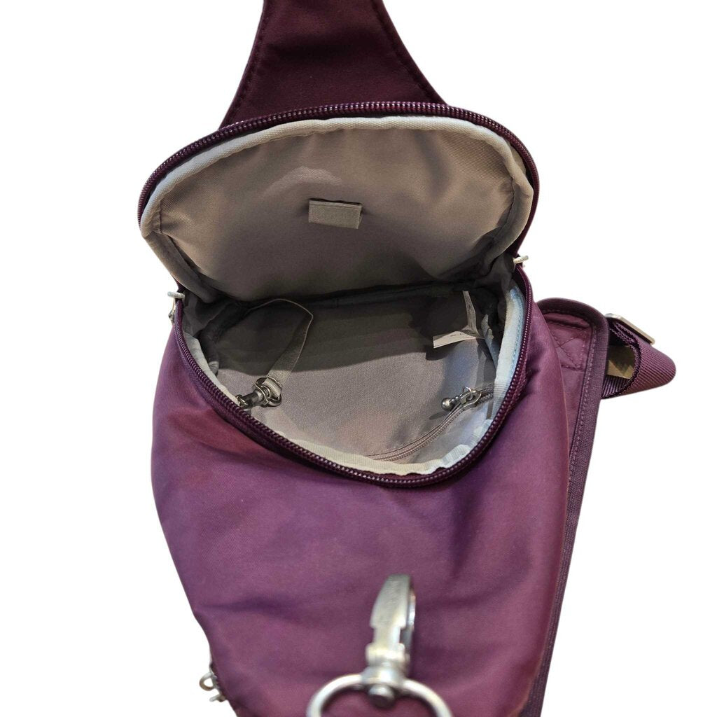 BAGGALLINI CENTRAL PARK sling PLUM