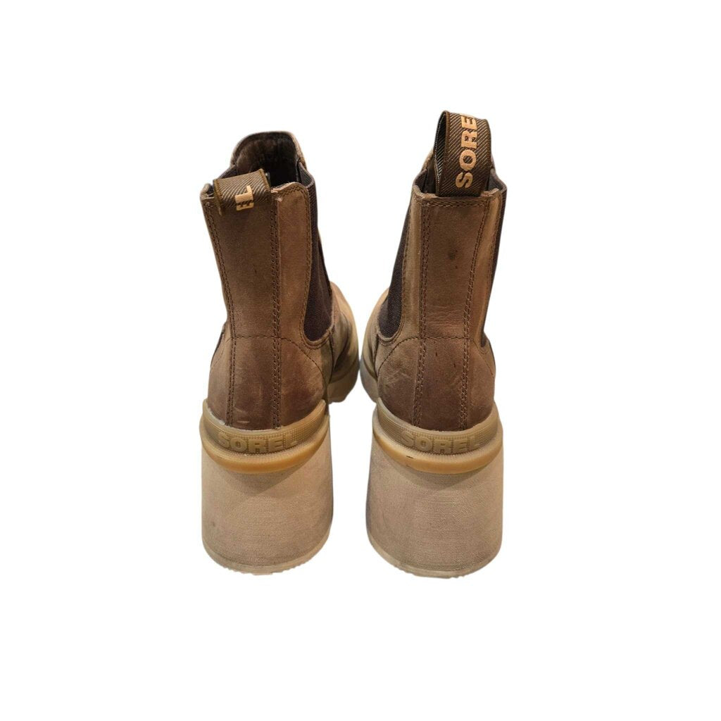 SOREL HI-LINE HEEL CHELSEA SZ 8.5