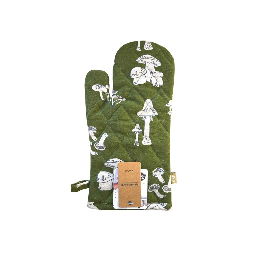 MUSHROOM oven glove GREEN
