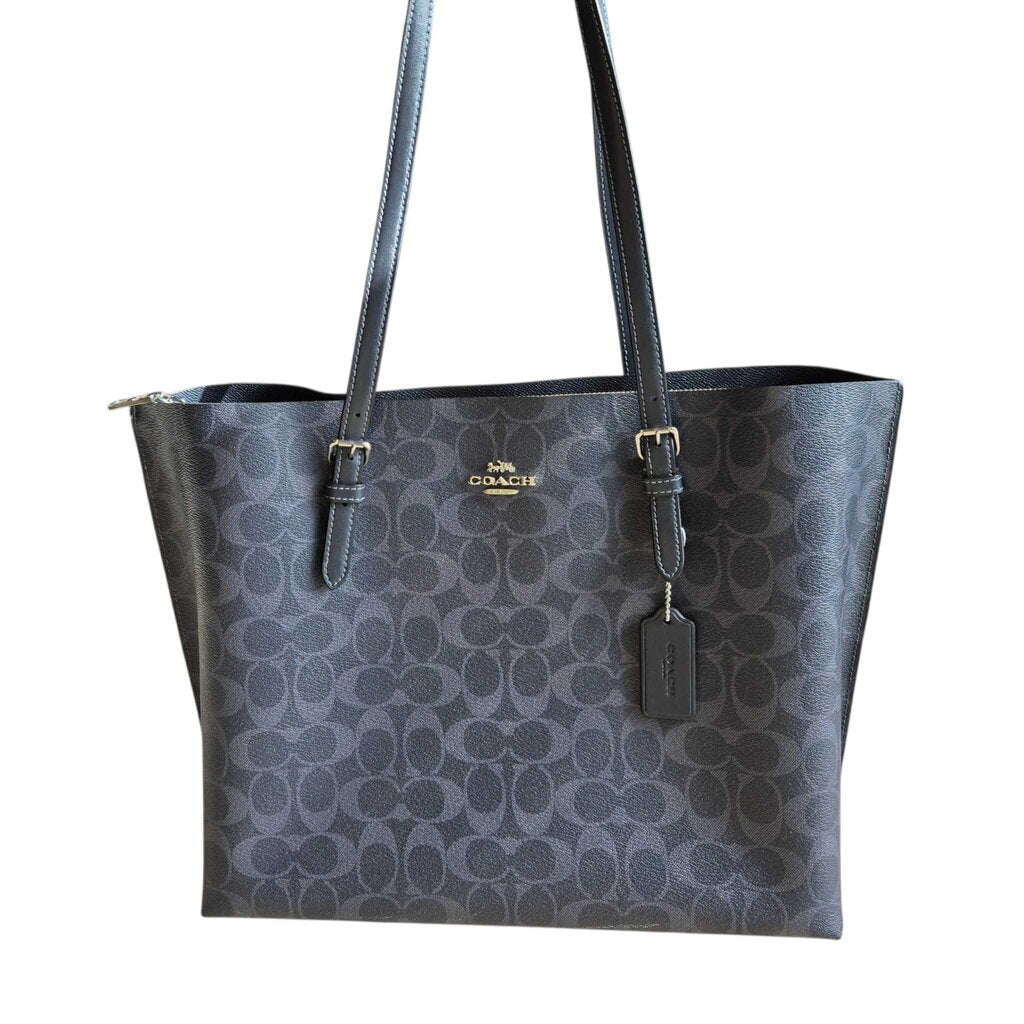 COACH mollie tote bag in signature canvas RETAIL 428.00