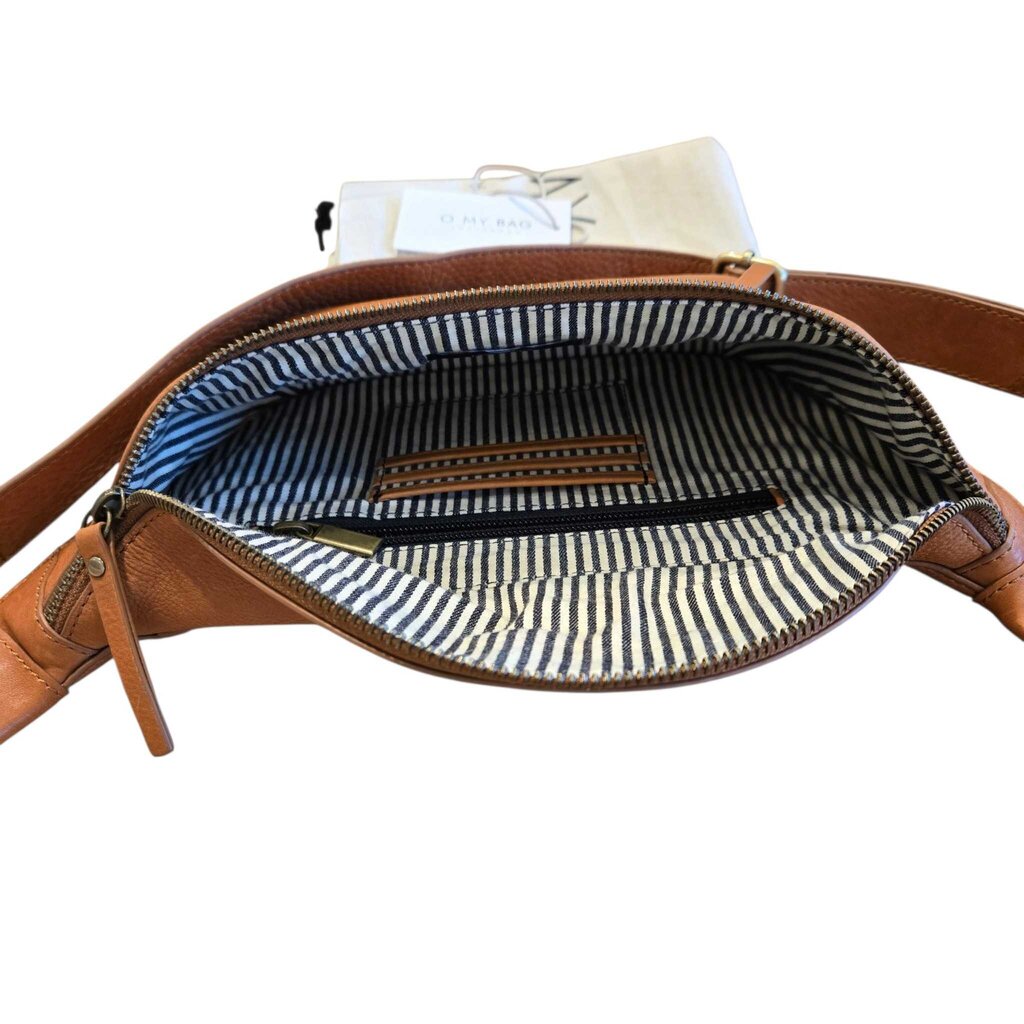 O MY BAG Drew Leather Bum Bag retail 220.00