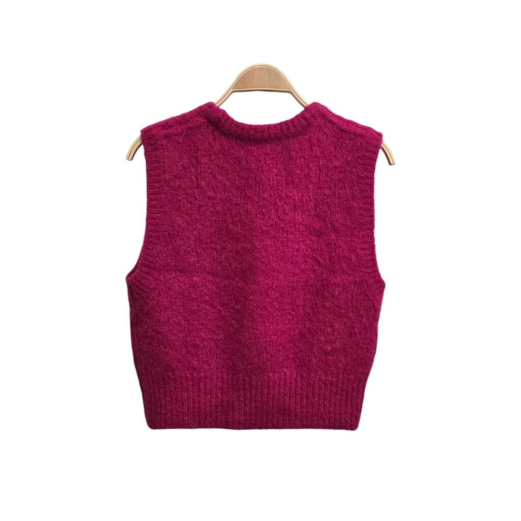 RAG&BONE edith wool vest SZ LARGE W