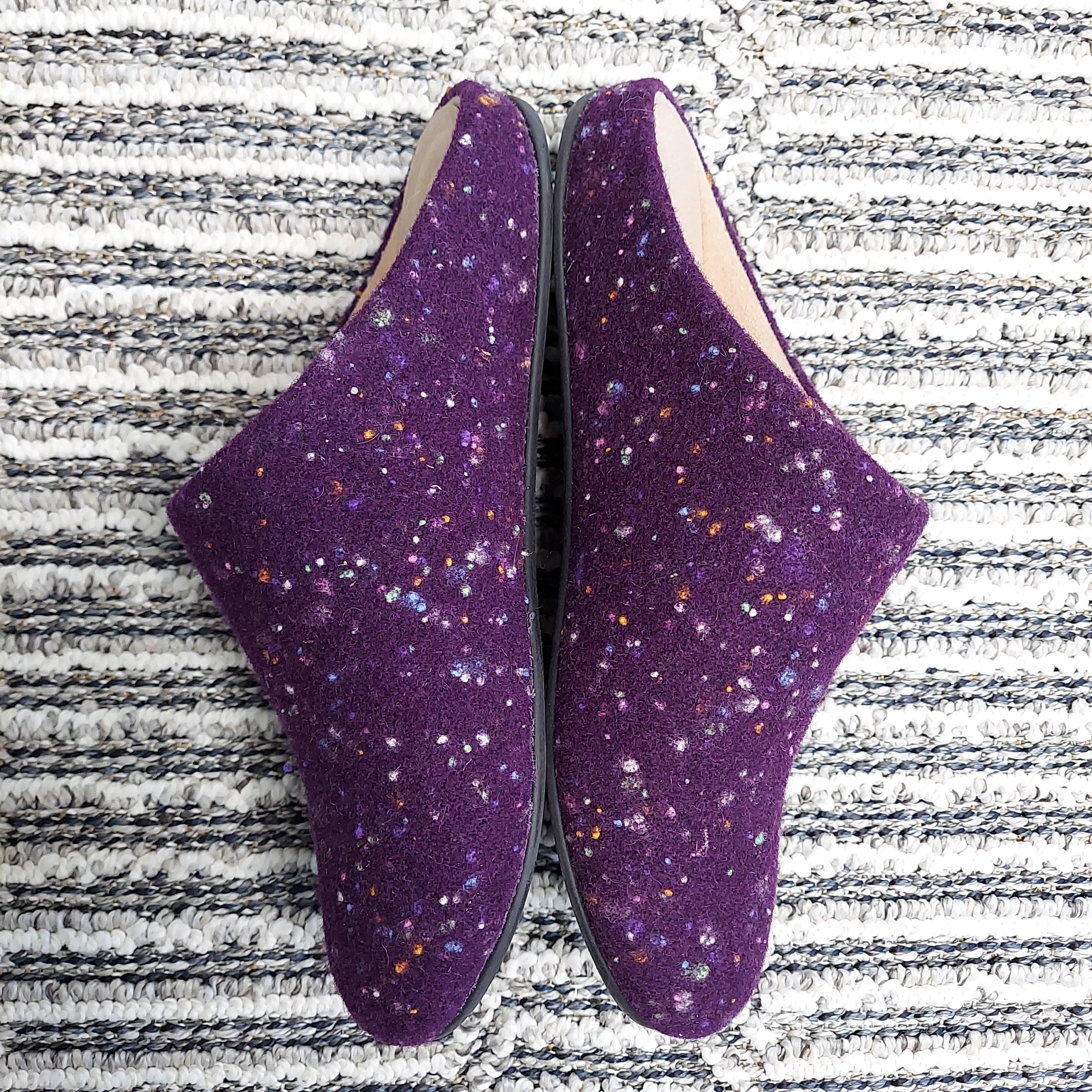 FitFlop purple speckled slip on sz 9 - Shop The Daisy