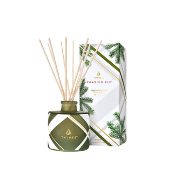FRASIER FIR frosted plaid reed diffuser
