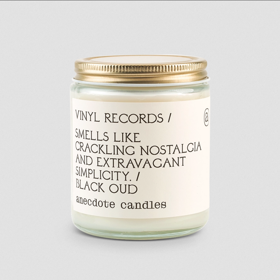 VINYL RECORDS candle
