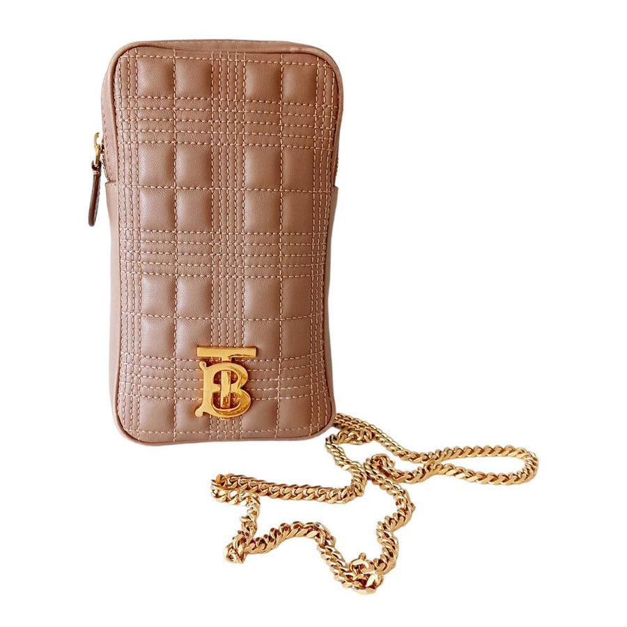 BURBERRY LOLA MINI VERTICAL QUILTED CROSSBODY retail 820.00